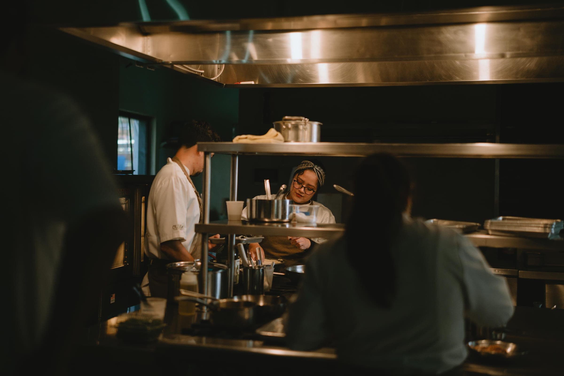 Pase de cocina en Olivea