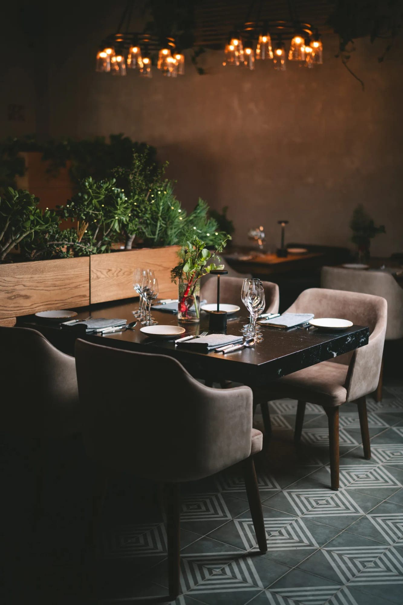 Salón de Olivea Farm To Table